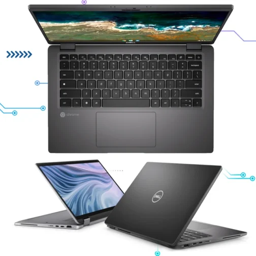 DELL LATITUDE 7410 Intel® Core™ i7 10ma 256GB SSD 16RAM 14″ TOUCHSCREEN W11Pro + TECLADO ESPAÑOL - Imagen 3