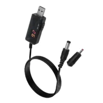 CABLE PODER ROUTER USB 5V A 12V / 9V BOOST POWER