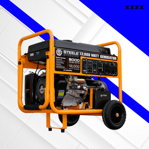 GENERADOR ELECTRICO STEELE 12.000W GASOLINA - MAXIMA POTENCIA - HECHO EN USA - Imagen 2