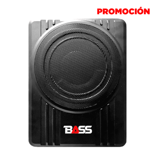 BASS Bajo Plano Subwoofer Amplificado 2000w + Kit Cables + Control