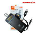 KIT POWER BANK 20.000mAH + CABLE USB PARA ROUTER mas de 12 Horas de INTERNET