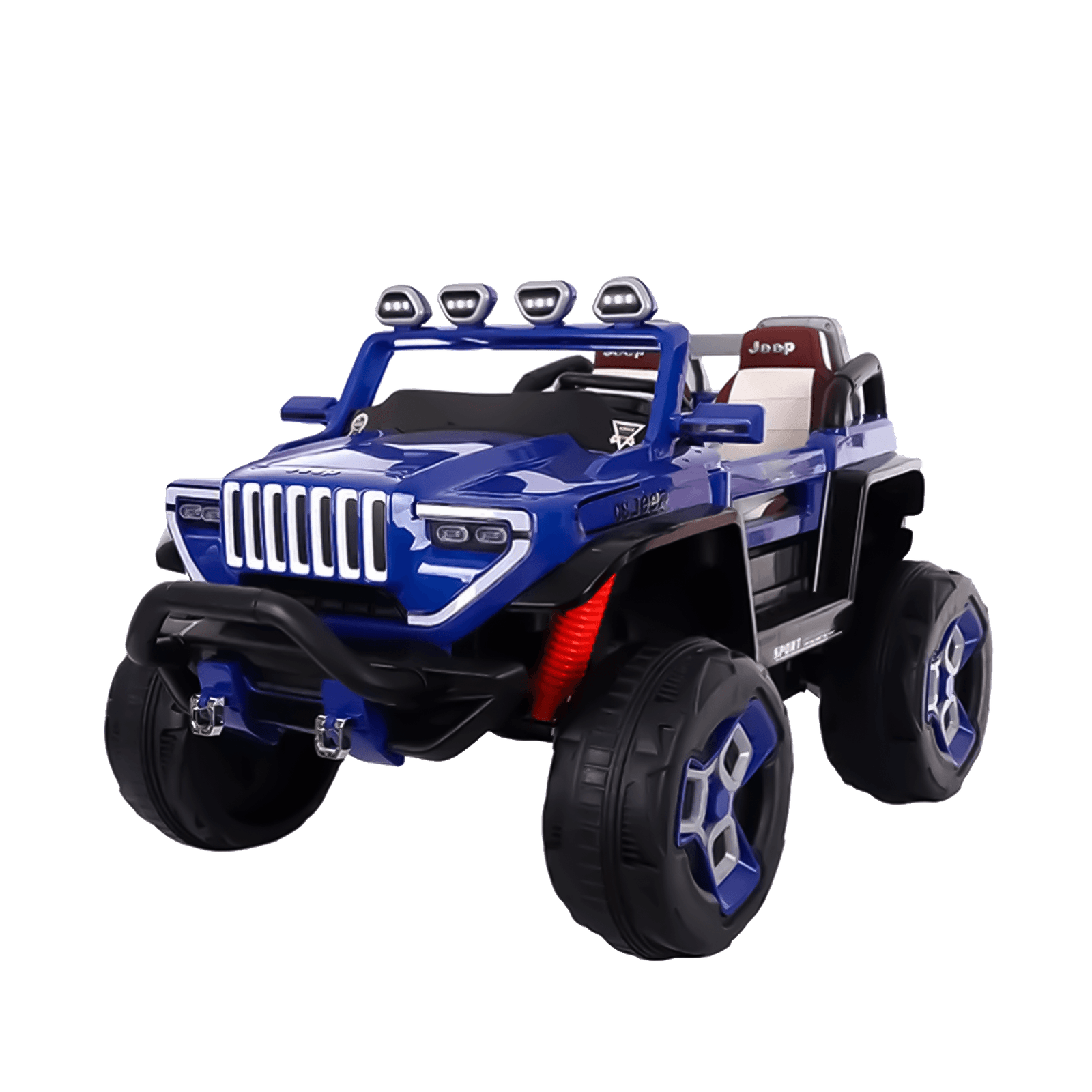 CARRO A BATERIA ELECTRICO JEEP XL 2 PASAJEROS JUGUETE - Imagen 5