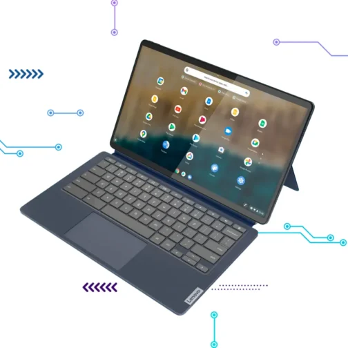 LENOVO LAPTOP DUET 5 13Q7C6 2EN1 128GB SSD 4GB RAM 13.3'' FHD TOUCHSCREEN OLED CHROMEBOOK - Imagen 3