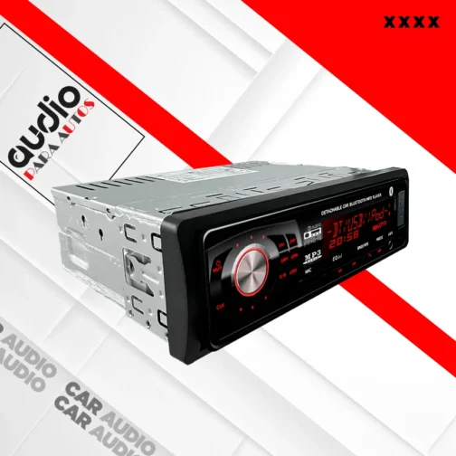 AUTORADIO BLUETOOTH MODELO MP3 50Wx4 FM MP3 BT USB CAR AUDIO - Imagen 2