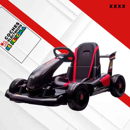 CARRO A BATERIA ELECTRICO KARTING GO KART TIPO MARIO KART JUGUETE - Imagen 2