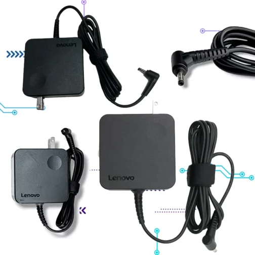 Cargador LENOVO ORIGINAL 65W Tipo Pared Plug Redondo 20v 3.25A - Imagen 4