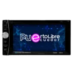 RADIO BLUETOOTH F6067B PANTALLA 7" TÁCTIL 52Wx4 FM MP3 BT USB DVD CAR AUDIO