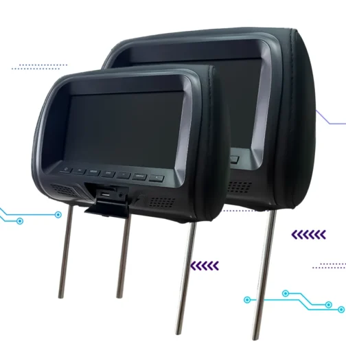 CABECERA 2 PANTALLAS 7" MP3 USB + CONTROL REMOTO - Imagen 3