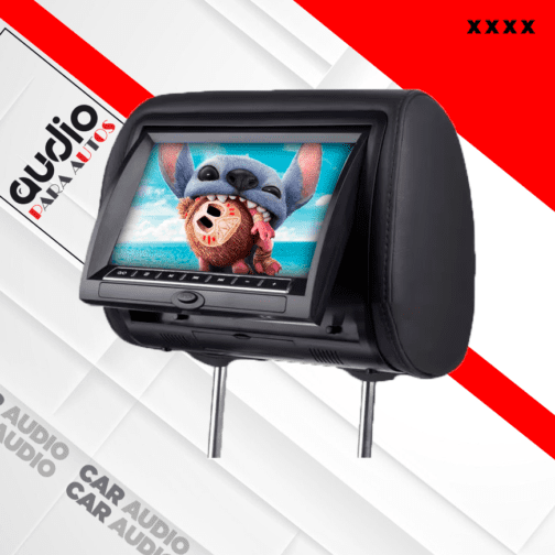 CABECERA DVD  2 PANTALLAS 7" MP3 USB CD + CONTROL REMOTO - Imagen 2