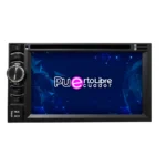 RADIO BLUETOOTH 6116 PANTALLA 6.5" TÁCTIL 45Wx4 FM MP3 BT USB DVD CAR AUDIO