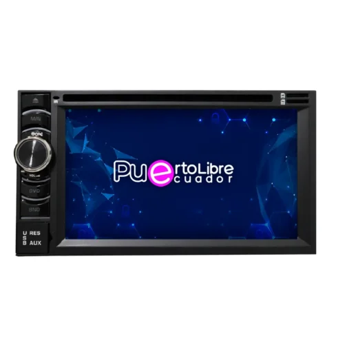 RADIO BLUETOOTH 6116 PANTALLA 6.5" TÁCTIL 45Wx4 FM MP3 BT USB DVD CAR AUDIO