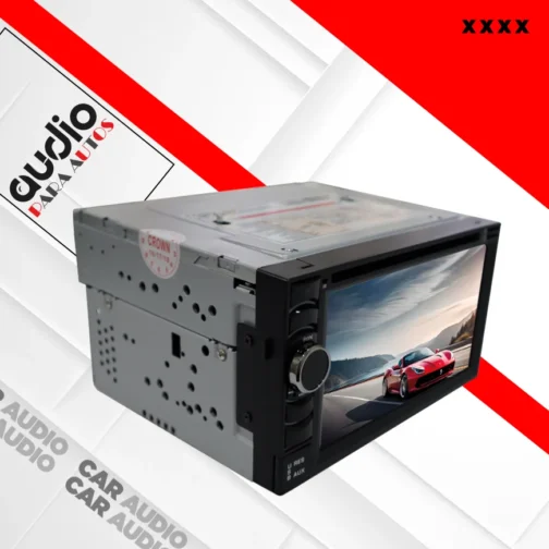 RADIO BLUETOOTH 6116 PANTALLA 6.5" TÁCTIL 45Wx4 FM MP3 BT USB DVD CAR AUDIO - Imagen 2