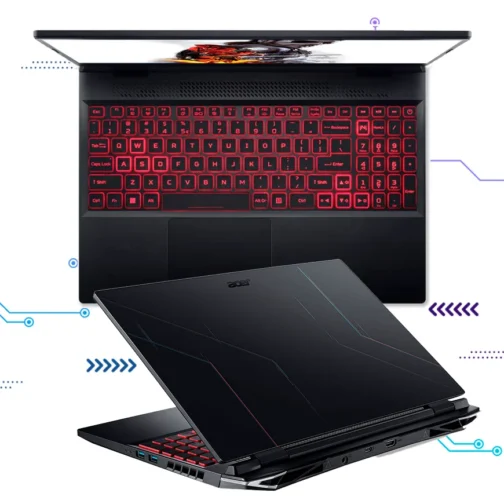 ACER NITRO 5 AN515 GAMING Intel® Core™ i7 12va 1TB SSD 16GB RAM 15.6″ NVIDIA® RTX 4050 6GB W11 - Imagen 2