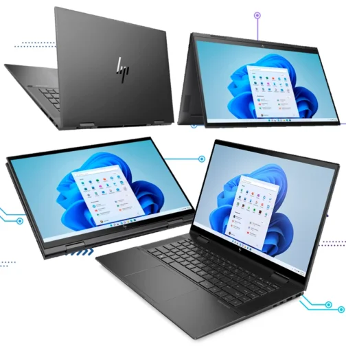 HP ENVY X360 15-FH0013DX 2en1 AMD Ryzen™ 5 7530U 256GB SSD 8GB RAM 15.6″ TOUCHSCREEN W11 - Imagen 3
