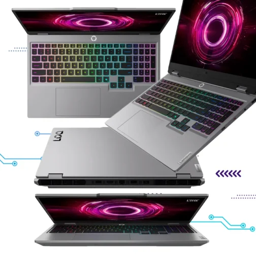 Lenovo LOQ 15AHP10 GAMING AMD Ryzen™ 7 250 1TB SSD 16GB RAM 15.6″ WIN 11 NVIDIA® RTX5050 8GB - Imagen 3