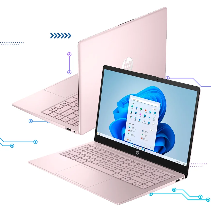 HP 14-EP2011 Intel® N150 128GB SSD UFS 4GB RAM HD 14” WIN11 - Imagen 3