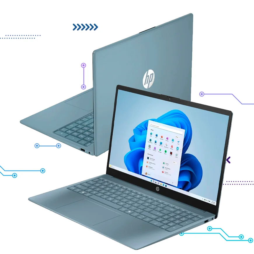 HP 15-FD0082 Intel® N200 128GB SSD UFS 4GB RAM HD 15.6” WIN11 - Imagen 3